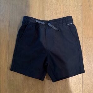 Quiksilver Men's Dark Shorts with Gray Drawstring